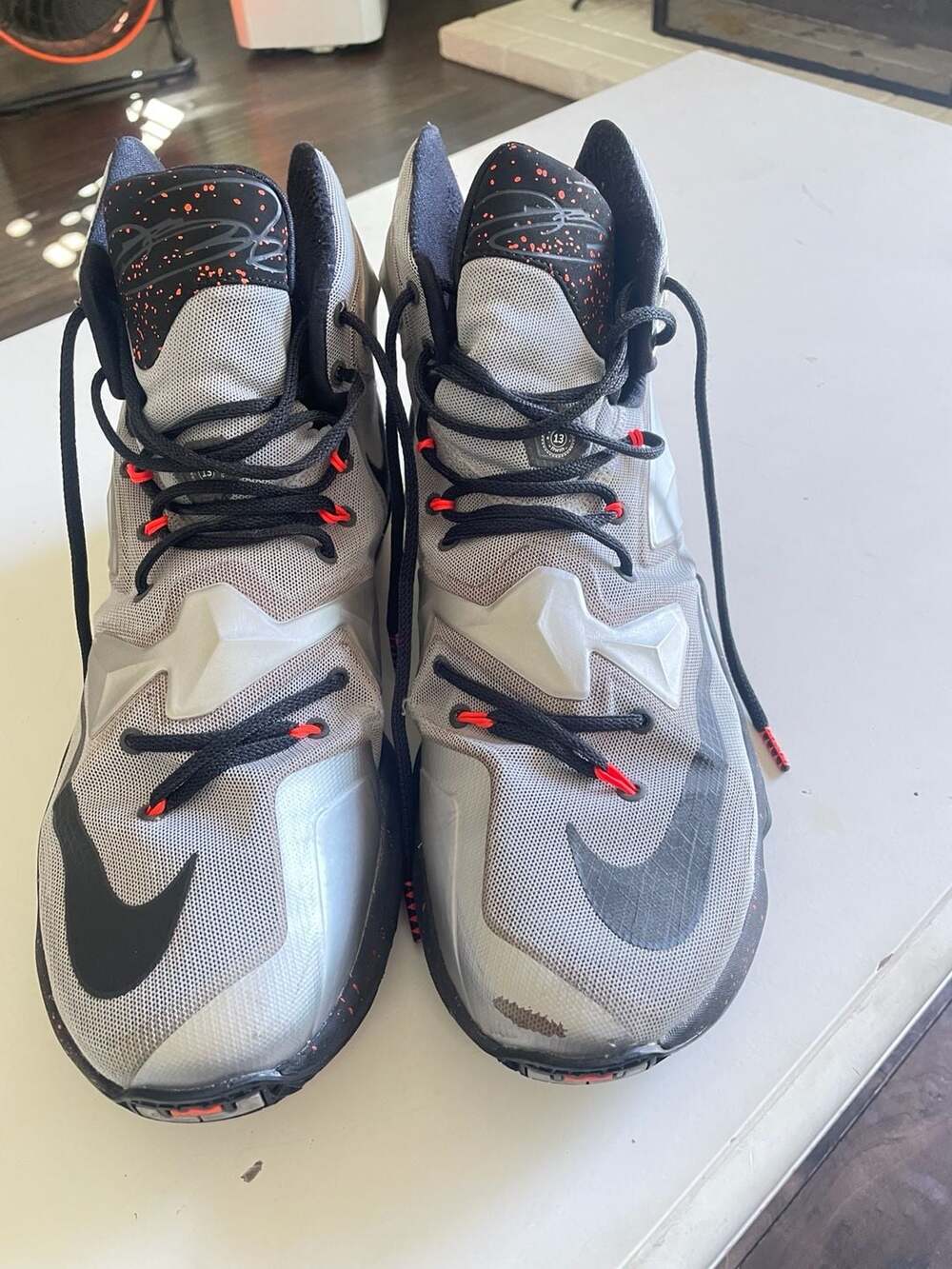 Nike LeBron 13 Rubber City Basketball Shoes